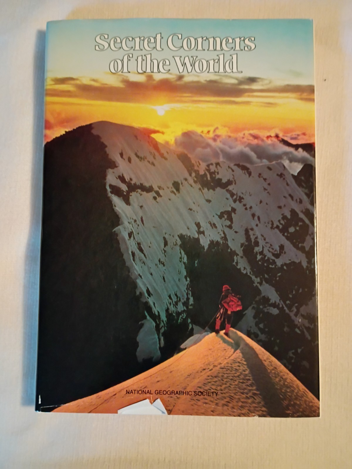 Lot of 4 National Geographic Society Books- Earth World National Parks HC W DJ