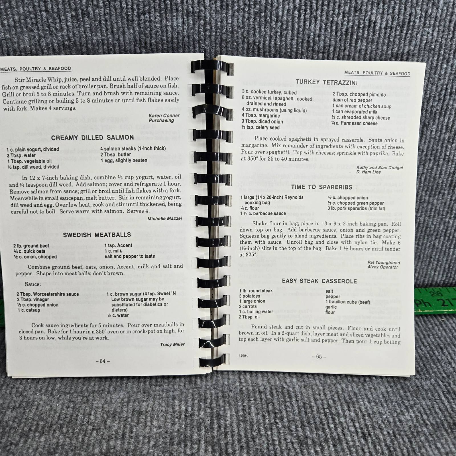 Not Just Another Cookbook PET Inc Hannibal Spiral Cookbook