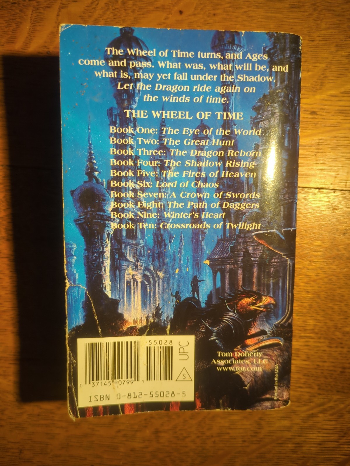 A Crown of Swords 1st Edition 1st Print The Wheel of Time Book 7 Robert Jordan