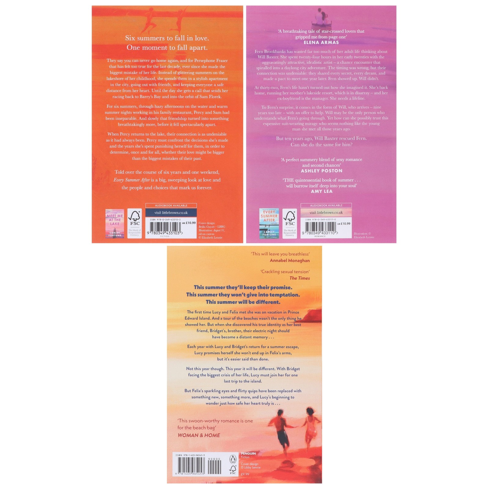 Carley Fortune Novels: 3 Books Collection Set – Fiction – Paperback