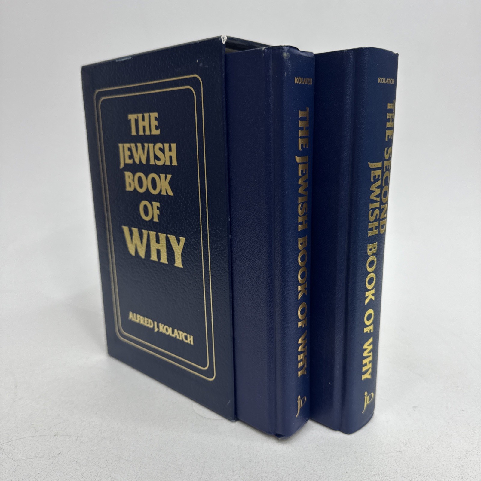 The Jewish Book of Why by Alfred J. Kolatch 2 Book Box Set Copyright 1981