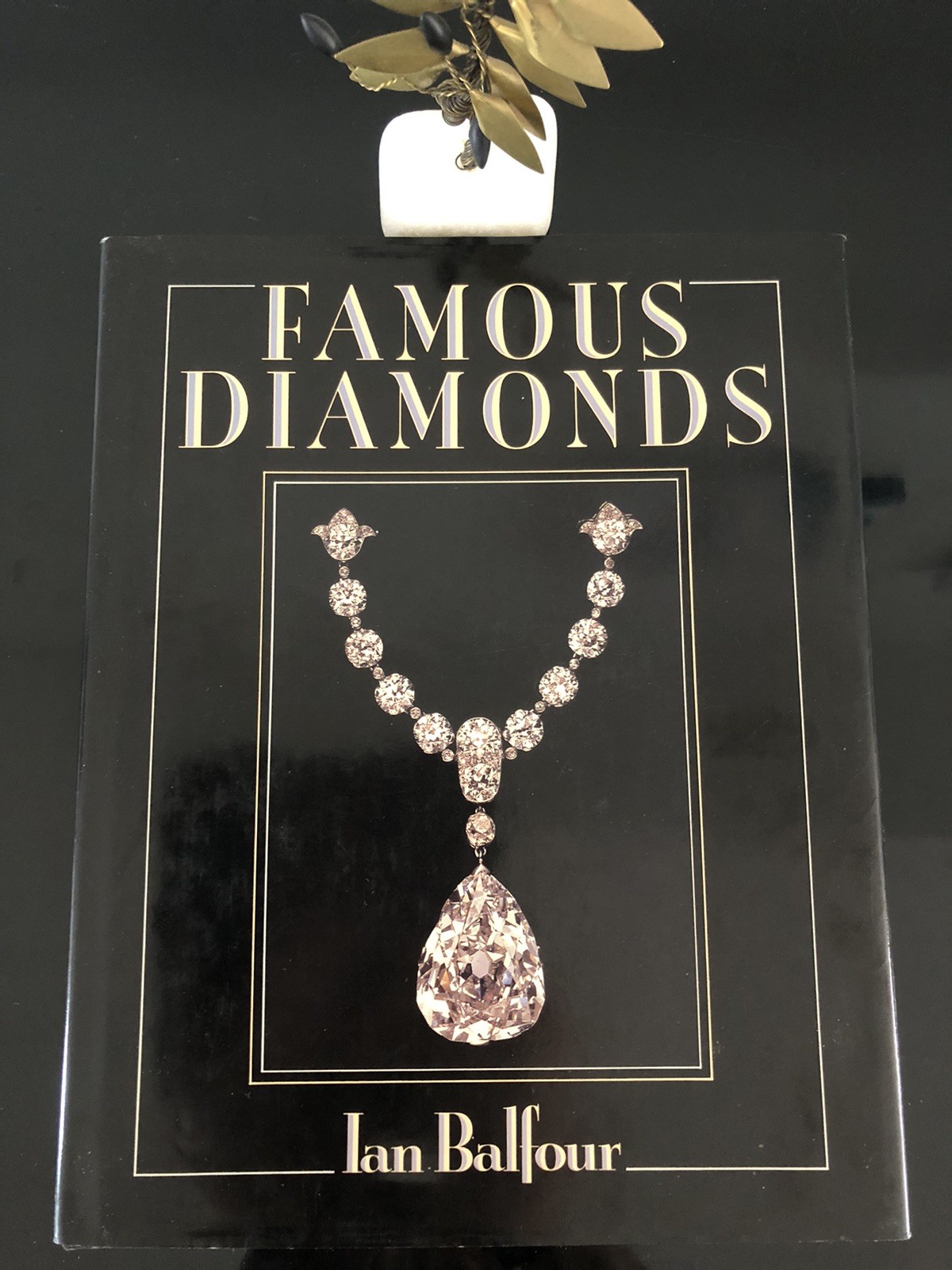 Famous Diamonds Ian Balfour Collins 1987 First Ed/F.Print H/C D/J L/N 💎