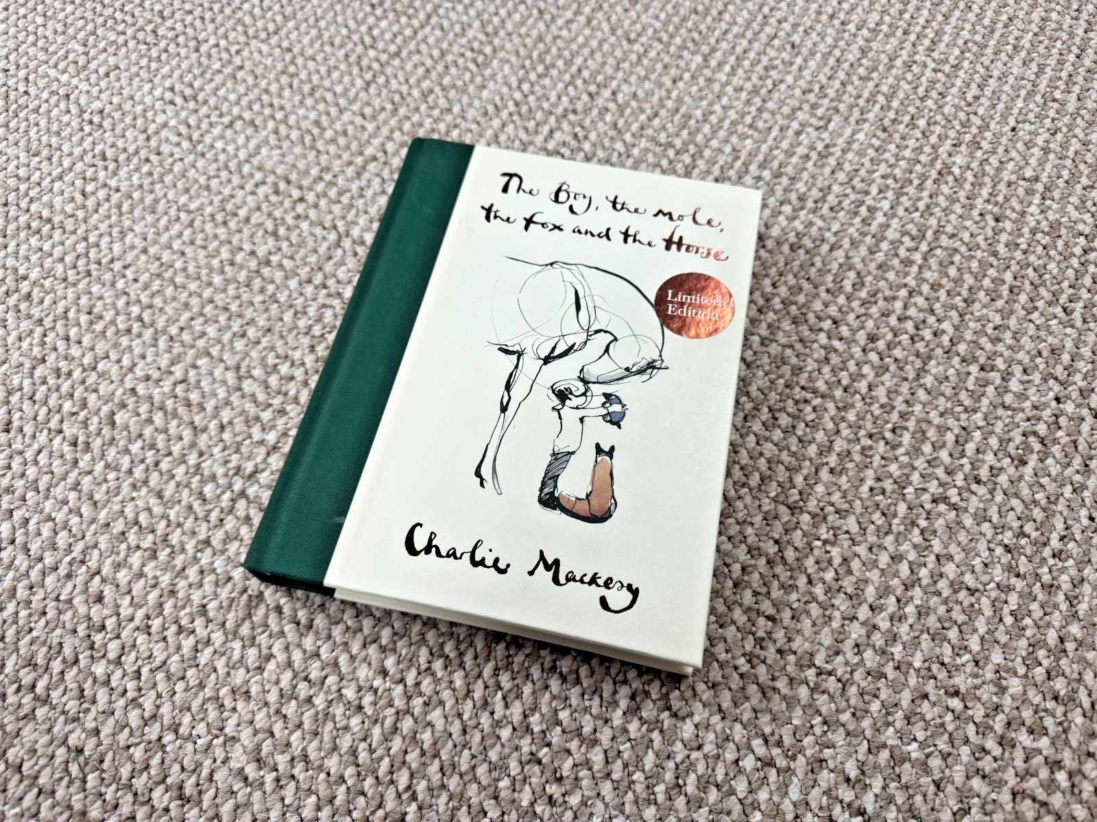 The Boy the Mole the Fox and the Horse Charlie Mackesy Limited Edition NEW