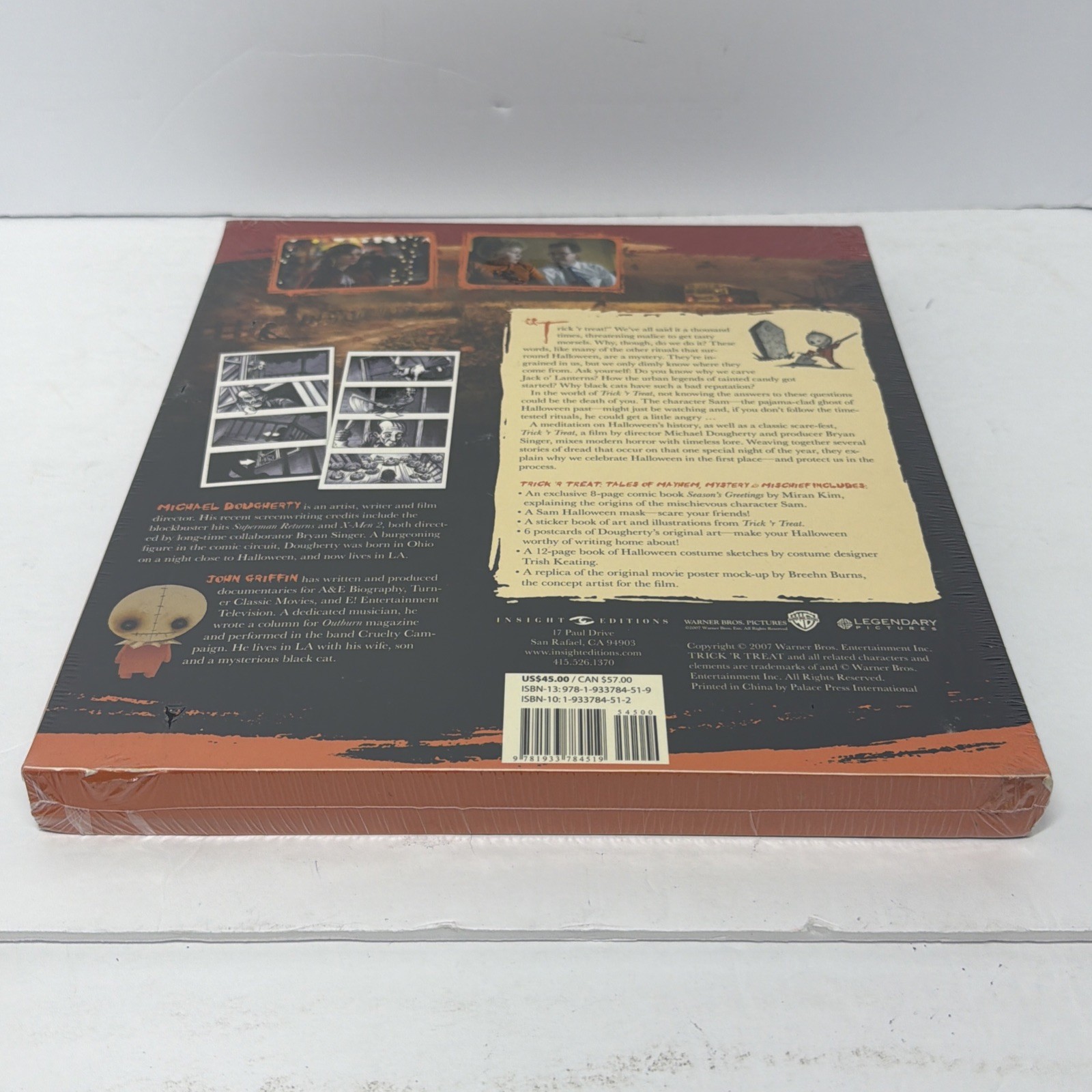 OOP Trick ‘r Treat Tales of Mayhem Mystery Mischief SEALED 1st Ed 2008 Sam Book