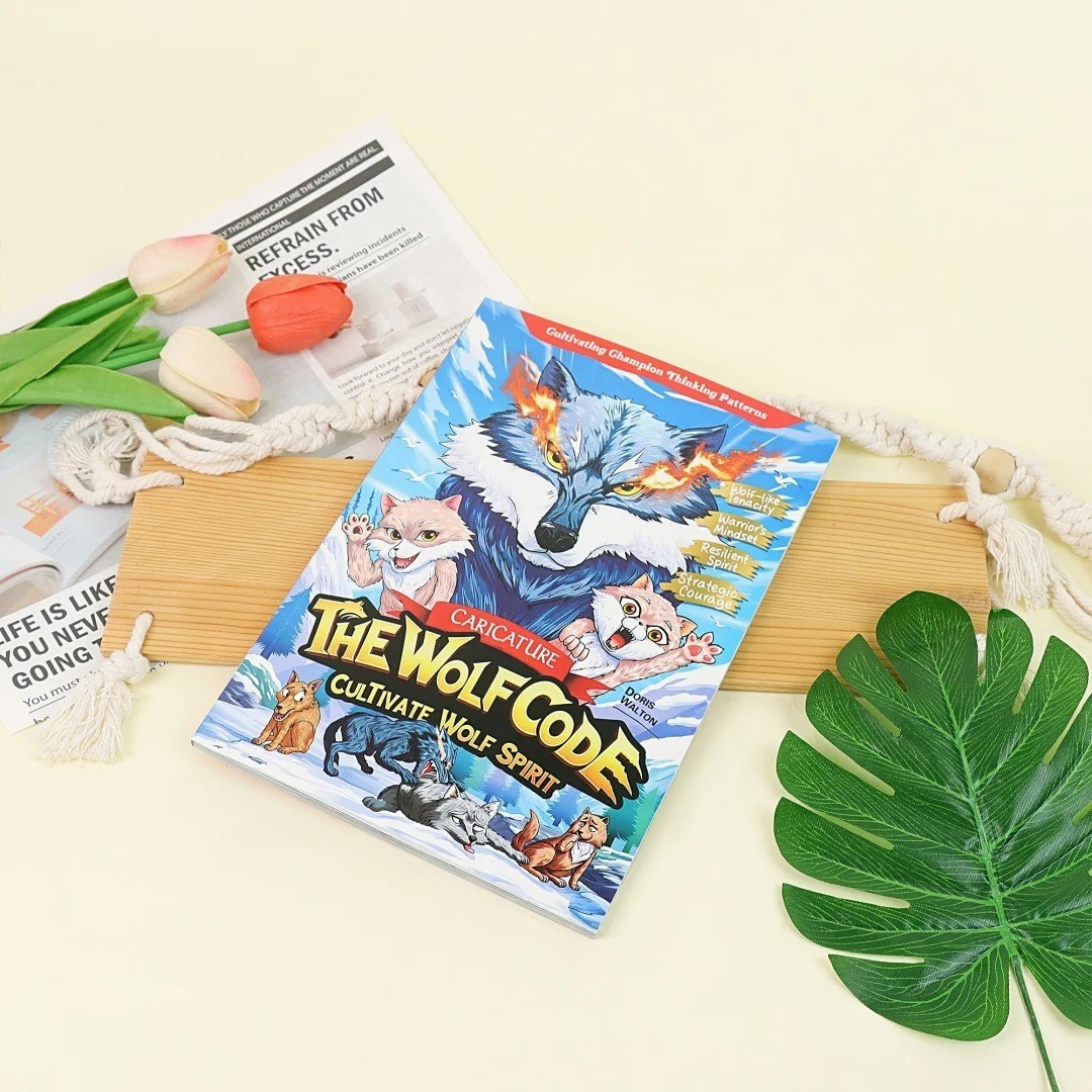 The Wolf Code Cultivate Wolf Spirit Growth Mindset Children’s Book English