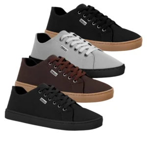 KIT 4 pares de tênis masculino casual para todas ocasiões-image